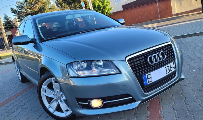 Audi A3 cena 29800 przebieg: 233500, rok produkcji 2011 z Pabianice małe 172